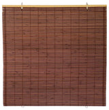 Bamboo Cordless Window Shade, Mahogany, 36" W