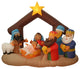 6.5' Inflatable Nativity Scene Lighted Christmas Decoration
