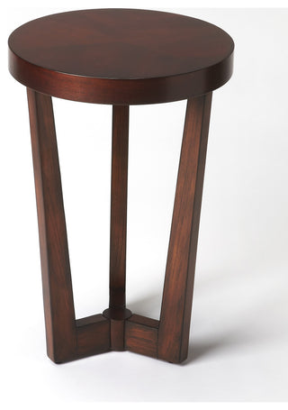 Aphra Side Table, Cherry Brown