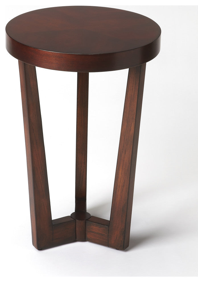 Aphra Side Table, Cherry Brown