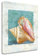 "Shades Of Blue IV" By Danhui Nai, Giclee Print on Gallery Wrap Canvas
