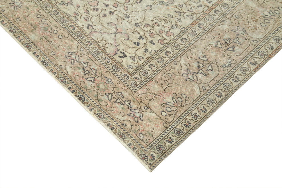 Rug N Carpet - Handmade Oriental 6' 6'' x 9' 3'' One-of-a-Kind Area Rug