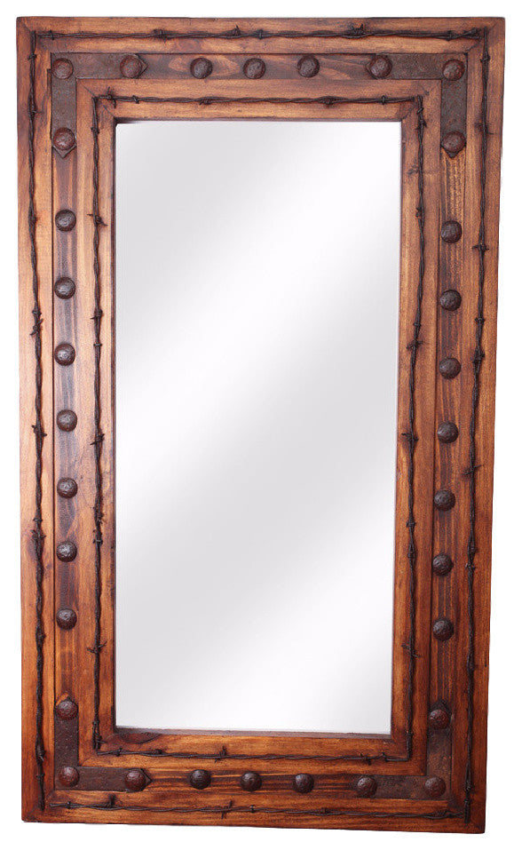 Rancho Adobe Rustic Mirror