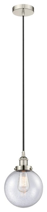 Innovations 616-1PH-PN-G204-8 1-Light Mini Pendant, Polished Nickel