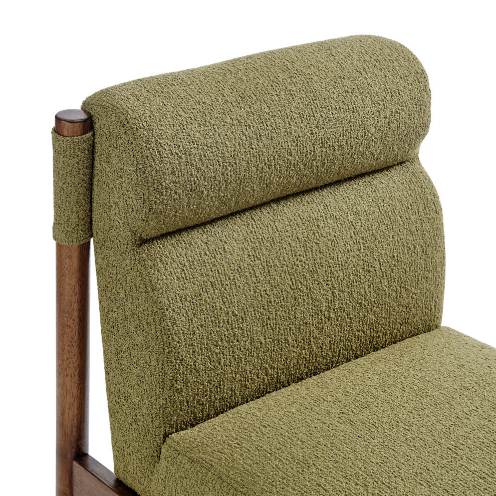 Micah Dining Side Chair, Palladian Green, Fabric
