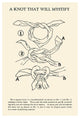 "A Knot That Will Mystify" Digital Paper Print by Retromagic, 22"x32"