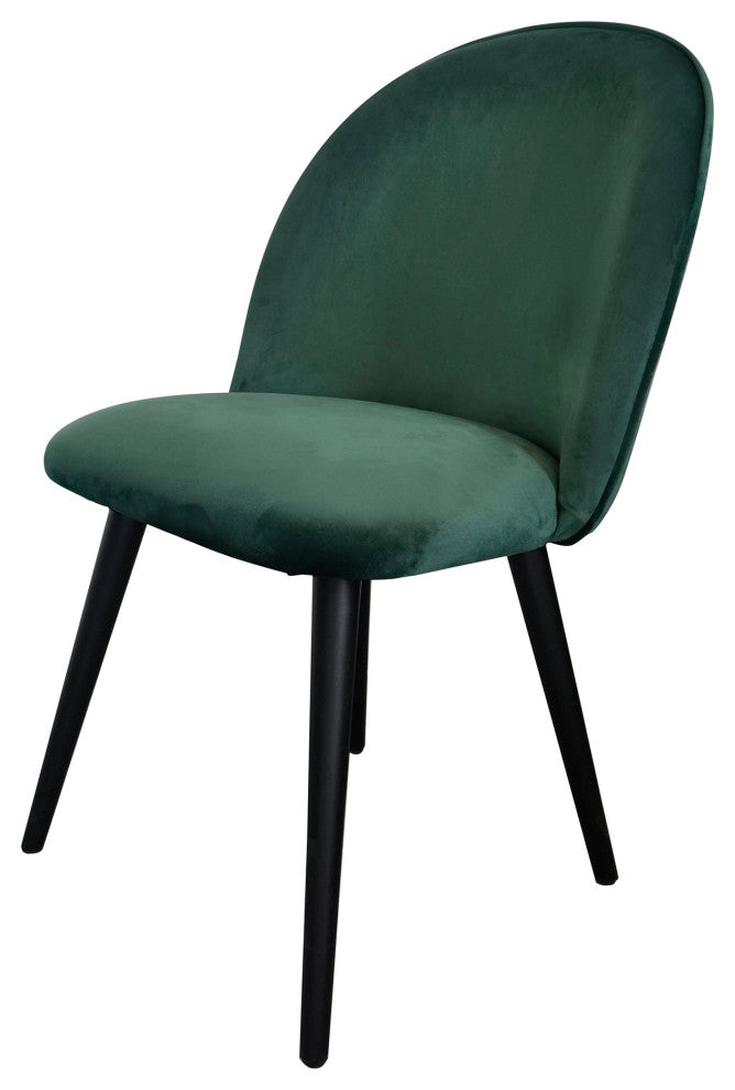 Contemporary Clarissa Dining Chair Green - M2 - Green