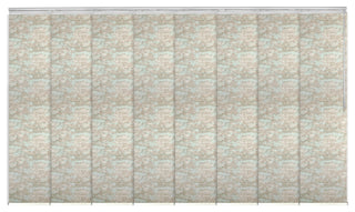 Florentina 8-Panel Track Extendable Vertical Blinds 130-175"W