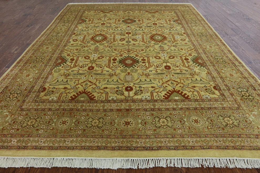 8'x10' Oriental Chobi Peshawar Hand Knotted Rug, W1975