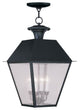 Mansfield Outdoor Chain-Hang Light, Black