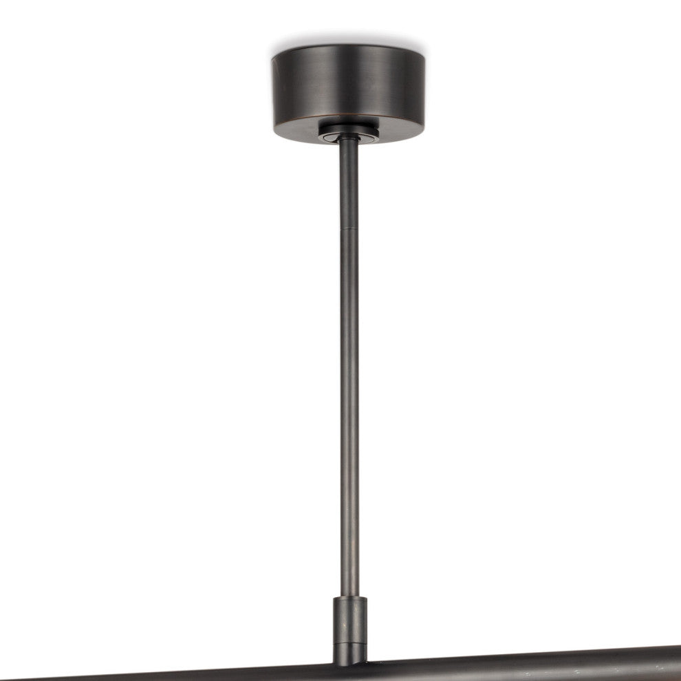 Wick Chandelier, Oil Rubbed Bronze