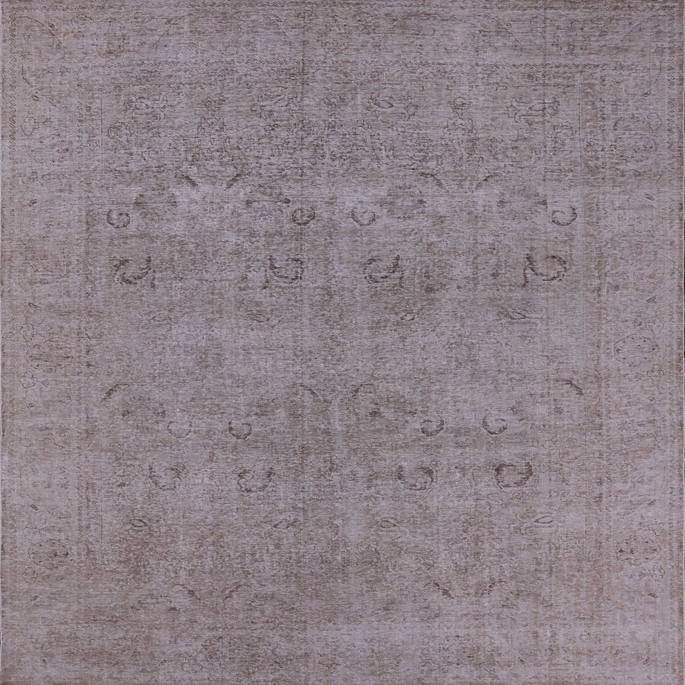 Ahgly Company Indoor Square Mid-Century Modern Area Rugs, 5' Square