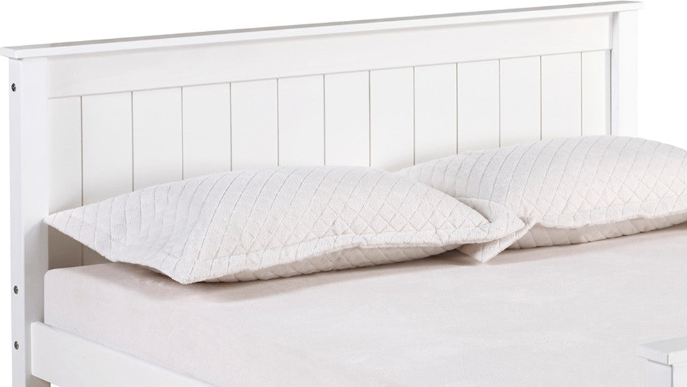 Harmony Full Bed, White