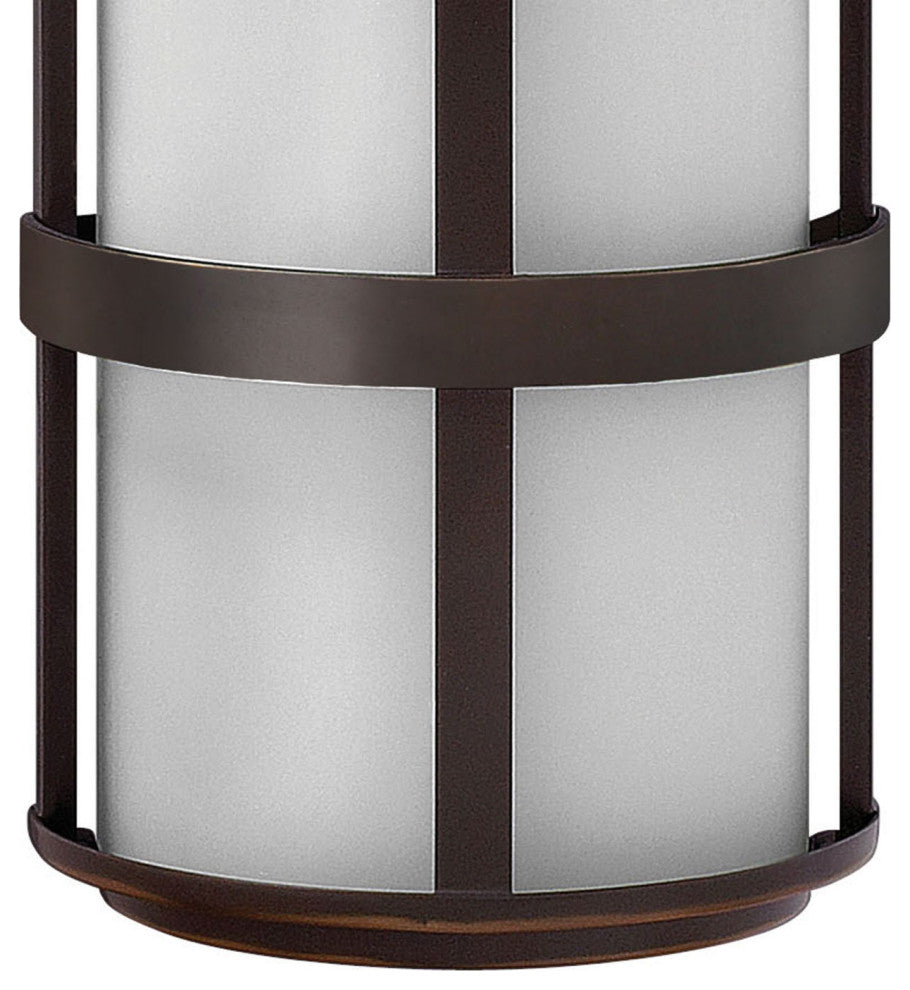 Hinkley Saturn Large Wall Mount Lantern, Metro Bronze