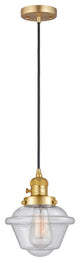 INNOVATIONS 201CSW-SG-G534 1-Light Mini Pendant Satin Gold
