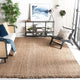 Safavieh Natural Fiber Nf467A Solid Color Rug, Natural, 9'0" X 12'0"