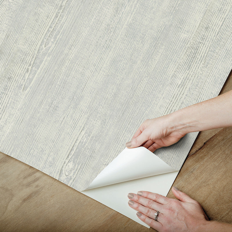 Dimensional Natural Wood Peel & Stick Wallpaper
