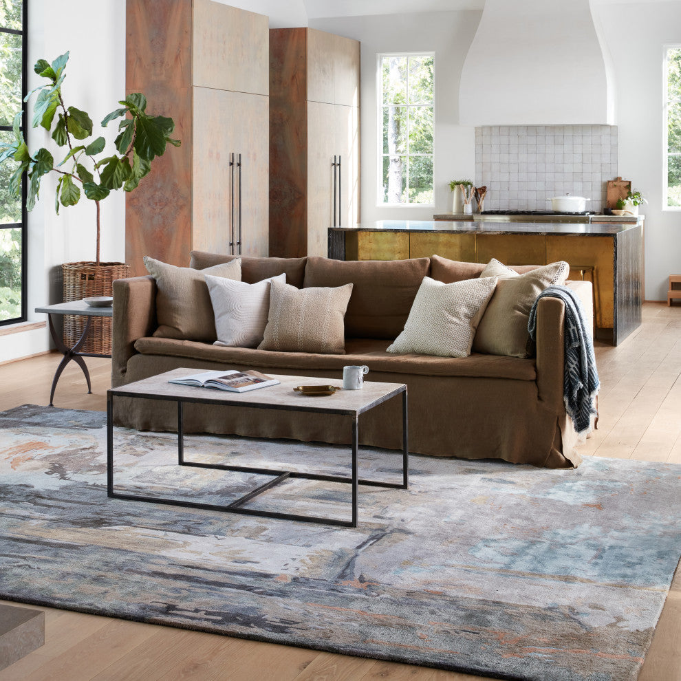 Jaipur Living Luella Handmade Gray/Blush Rug, 2'x3'