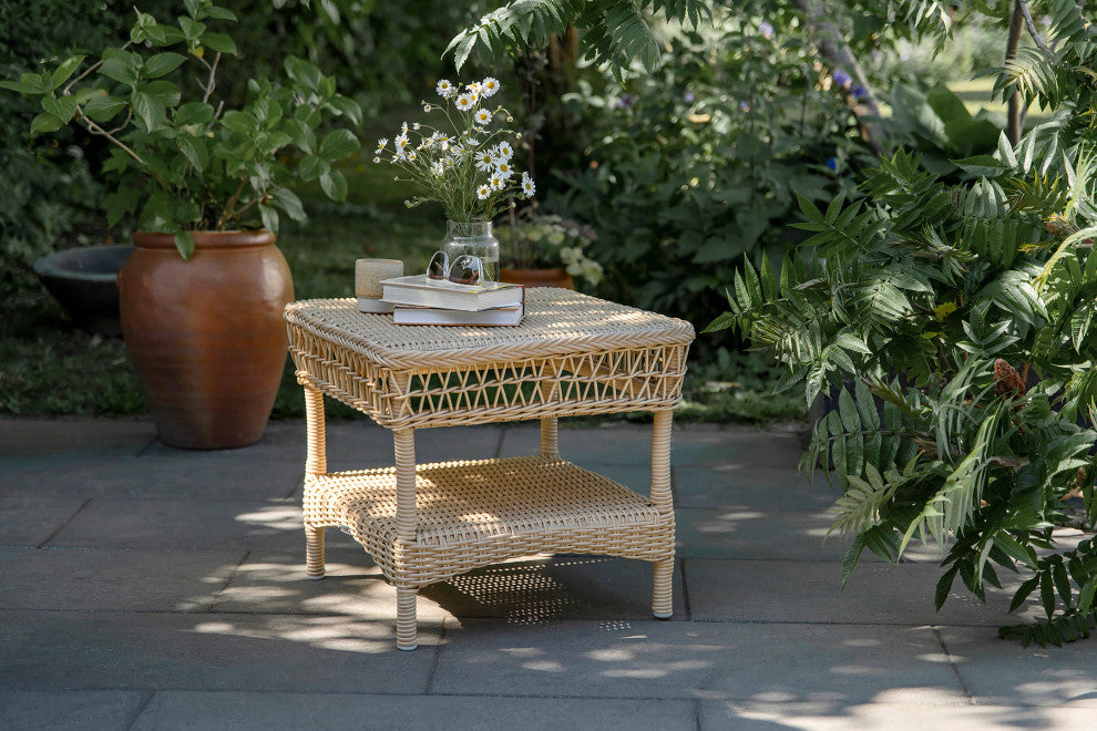 Suzy Side Table, Natural Finish