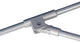 11' Fiberglass Umbrella Silver Anodized, Tuscan, 11'