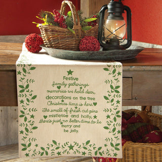 ~CHRISTMAS TIME 13x42 RUNNER