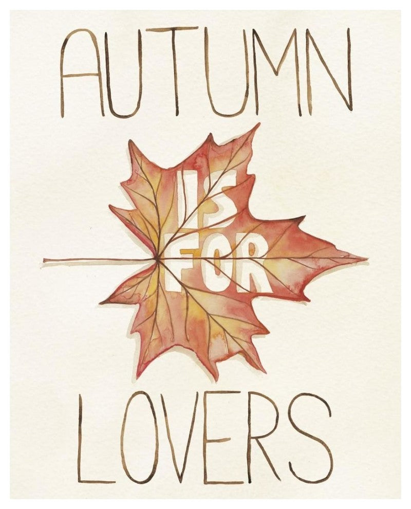 "Autumn Love II" Digital Paper Print by Elyse DeNeige, 22"x26"
