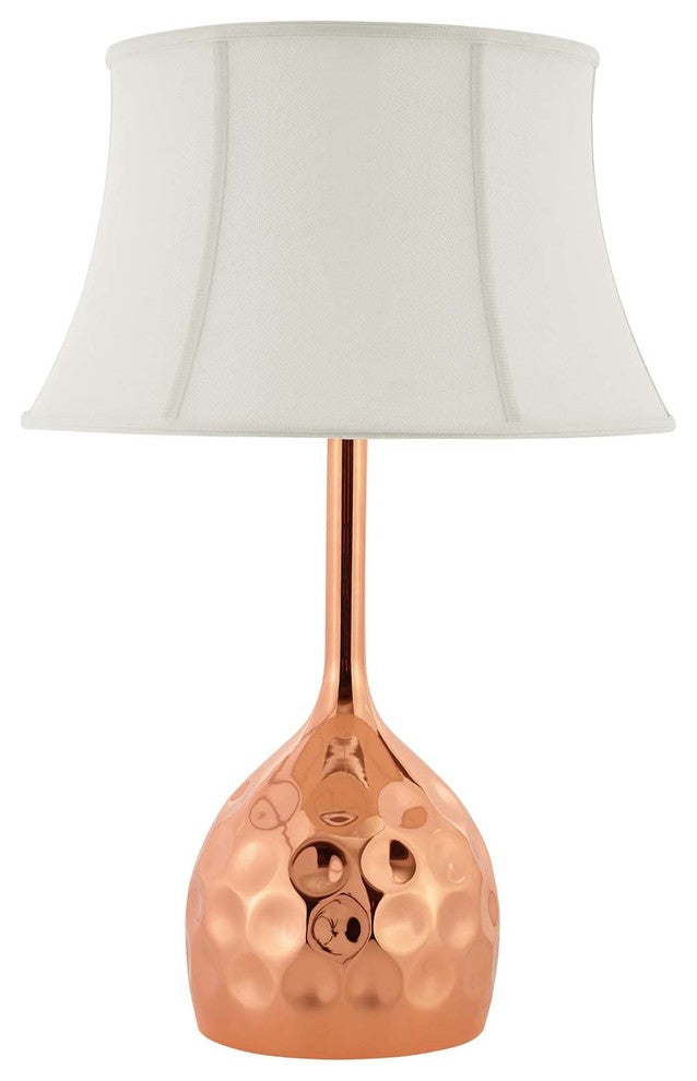 Dimple Rose Gold Table Lamp