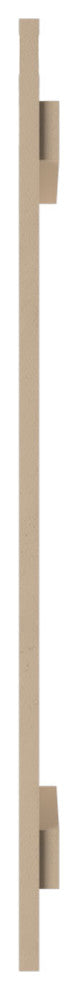 Rustic 2 Board Joined B-N-B Faux Wood Shutters, Smooth, 11x24"