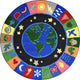 Kid Essentials Rug, EarthWorks, 7'7" Round