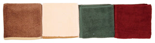 Wash Cloth, 12"x12", Turquoise, 4 Piece