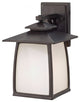 Wright House 1-Light Outdoor Lantern Bracket, Oil Rubbed Bronze