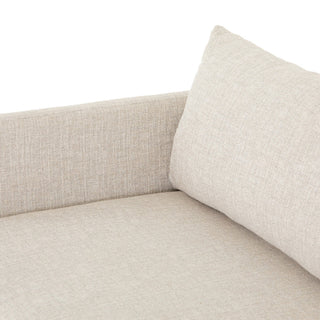 Wickham Sofa Bed, 86.5" Alameda Snow, Ebony, Ronan Linen, Queen