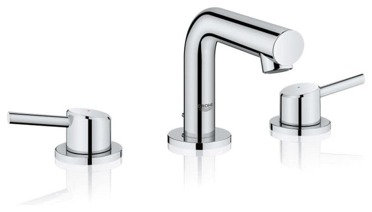 Grohe 20 572 Concetto 1.2 GPM 8"Wspread Double Handle Bathroom - Starlight
