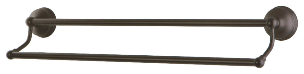 Kingston Brass 18" Dual Towel Bar, Oil Rubbed Bronze