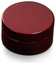 High Lacquered Finished Rosewood Compass, Brass Accents
