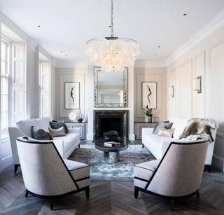 Chrome Finish 4-Light Pendant