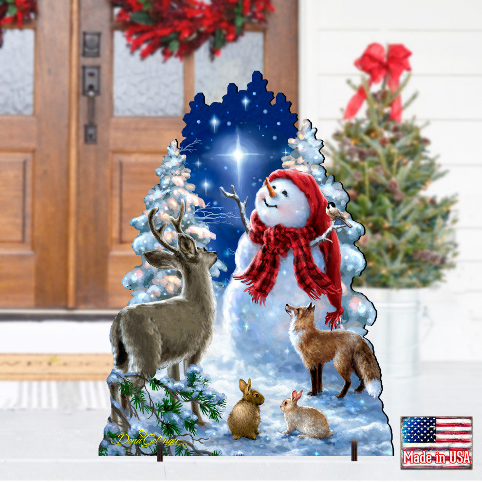 Heaven and Nature Snowman Frosty Friends Home and Outdoor Decor