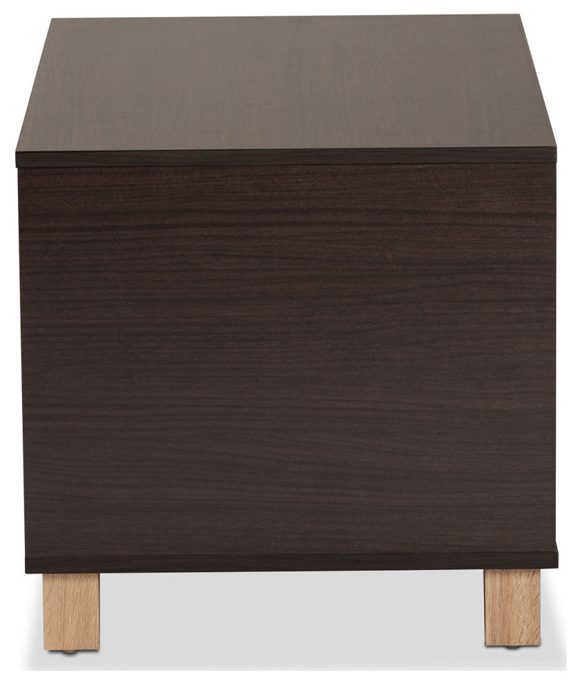 Dominica Modern Cat House, Dark Brown