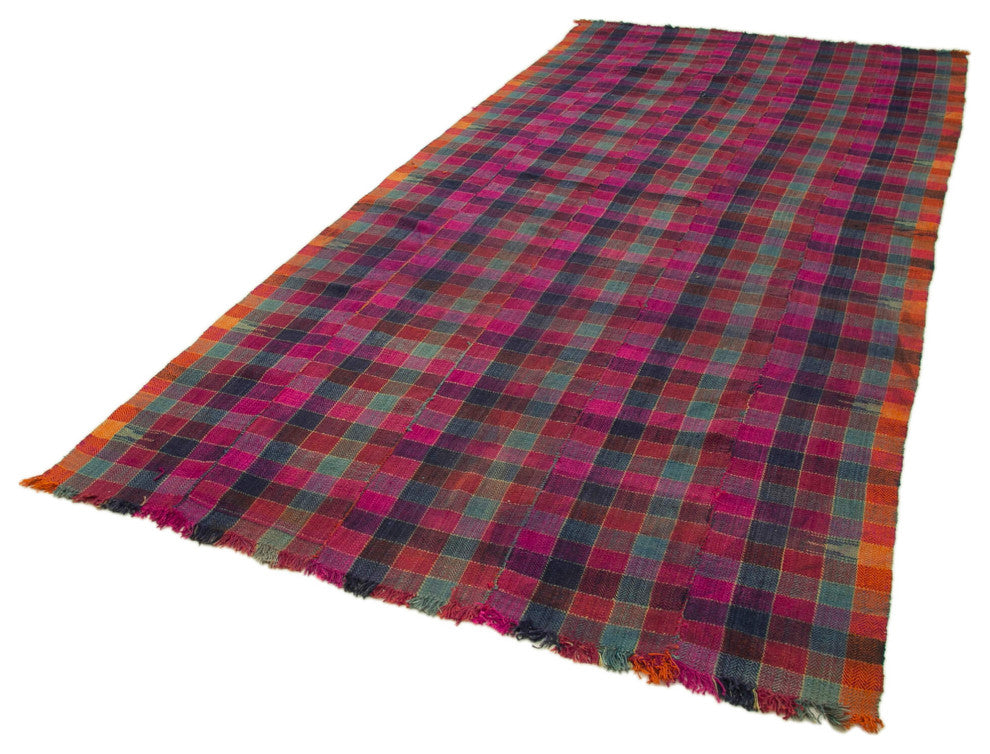 Rug N Carpet - Hand-knotted Oriental 5' 6'' x 11' 9'' Tribal Kilim Rug