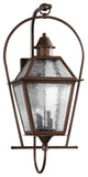 Bourbon St 4-Light Lantern Wall Mount, Oiled Bronze