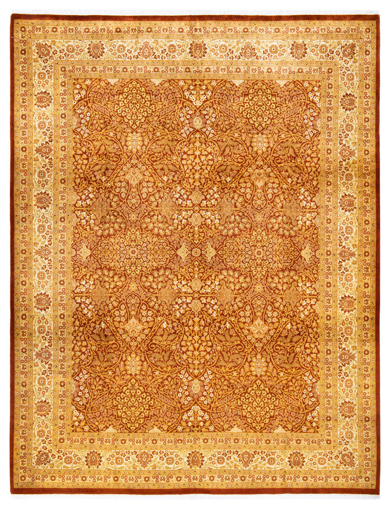 Mogul, One-of-a-Kind Hand-Knotted Area Rug Orange, 8' 3" x 10' 8"