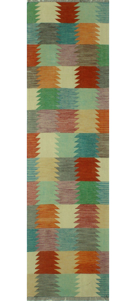 Winchester Kilim Veda Ivory Runner
