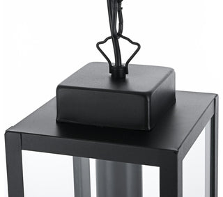 Home Living 6" Outdoor Pendant, Black