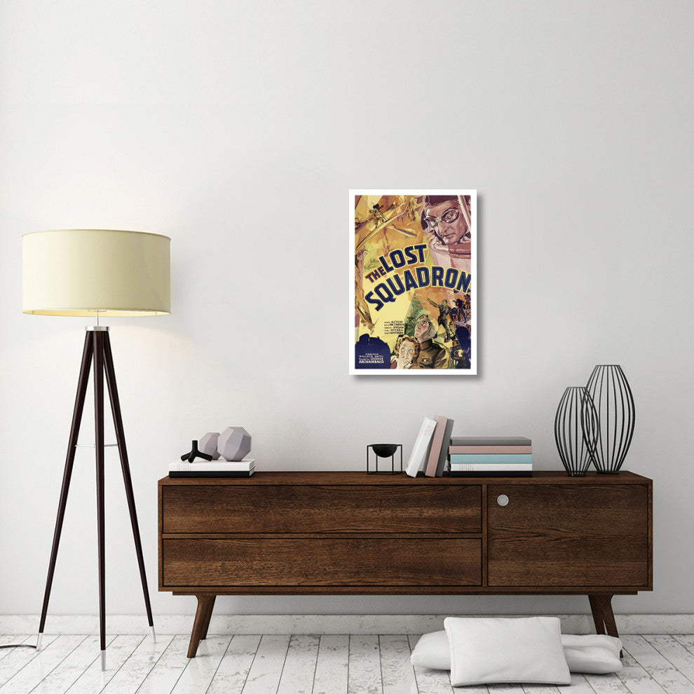 "Vintage Film Posters: Lost Squadron" Digital Paper Print, 22"x32"