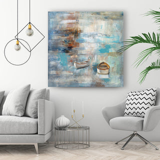 "Calm sea" Museum Mounted Canvas Print, 30"x30"