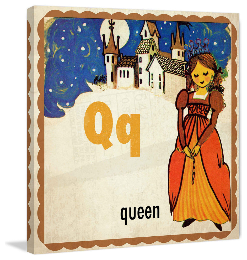 "Queen" Painting Print on Canvas by Curtis