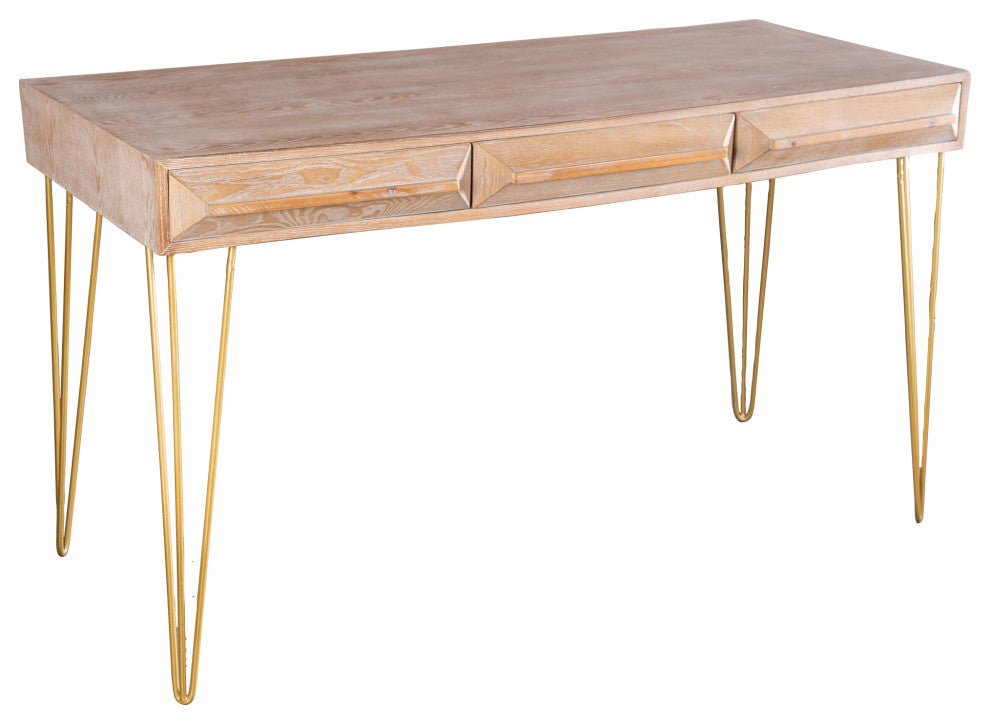 Le Marais 3-Drawer Desk