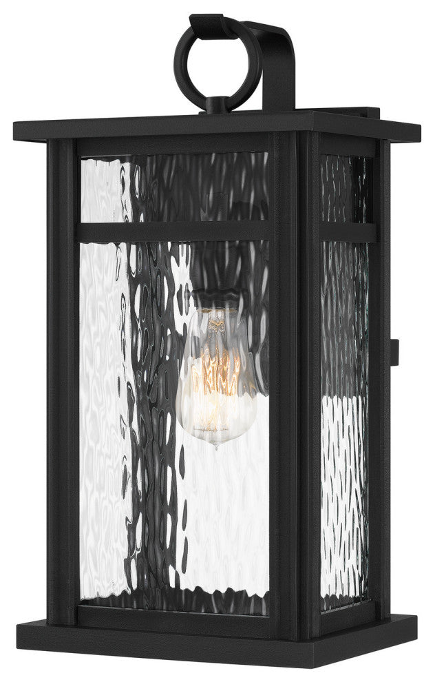 Quoizel MOI8409EK One Light Outdoor Wall Mount, Earth Black Finish
