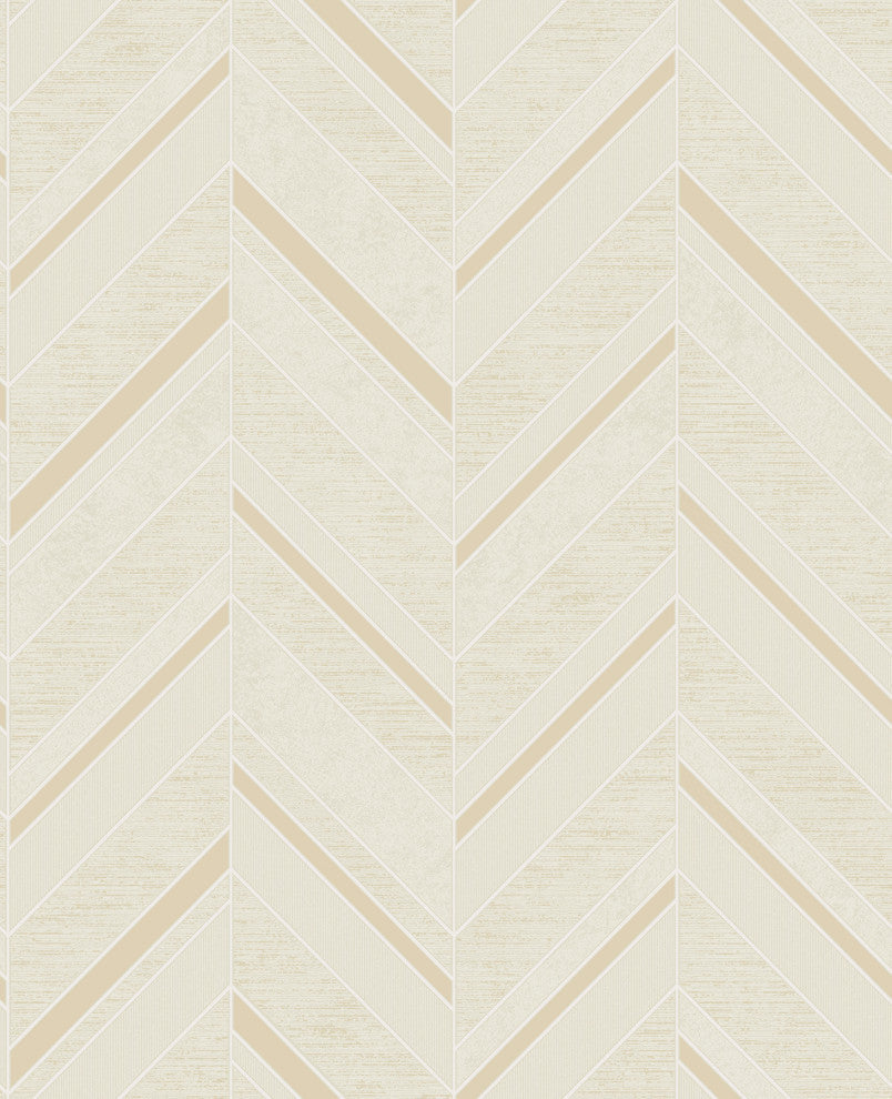 Punta Mita Cream Chevron Wallpaper Bolt