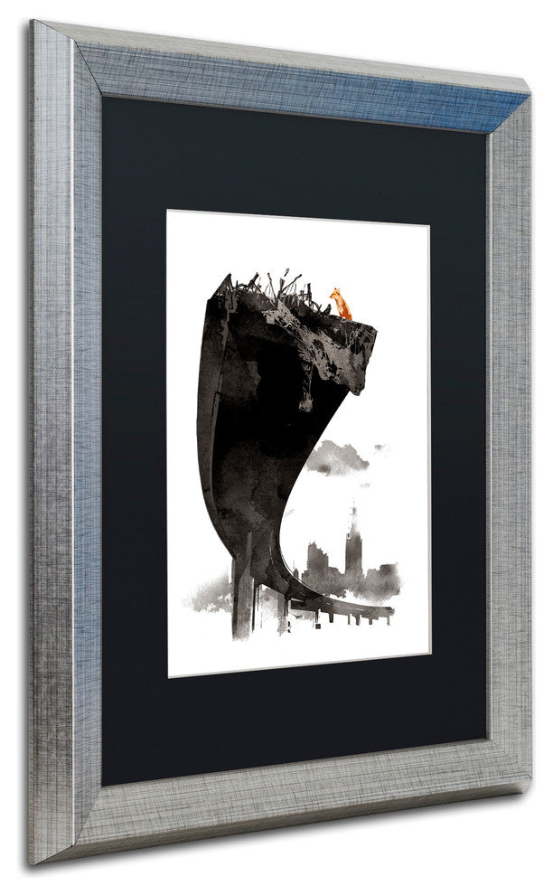 Robert Farkas 'The Last Of Us' Art, Silver Frame, Black Mat, 20x16